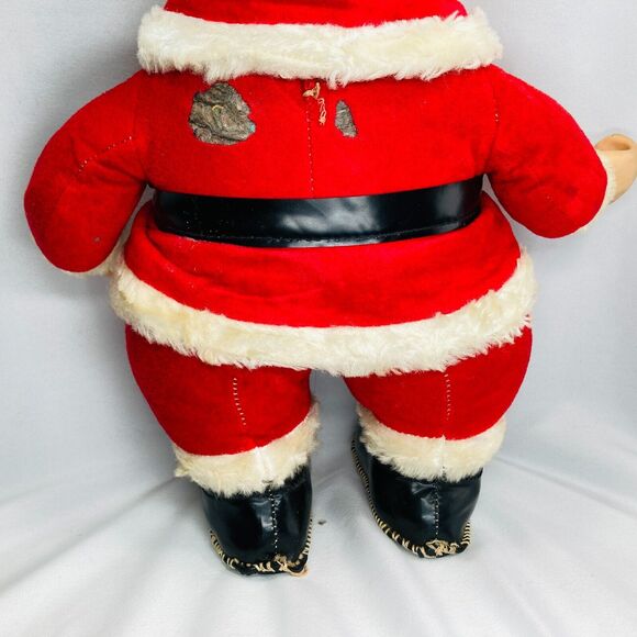 1950s Rushton Company Star Creation Stuffed Coca-Cola Santa Claus - Picture 10 of 15